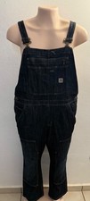 Carhartt Brewster Bib Overalls Double Knee Women's XL 16/18 Farmer Chores Farm