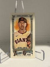 2025 Topps Allen & Ginter - Justin Verlander Mini #66