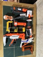 Nerf Module/Attchtments Lot Including Stands, Scopes And More