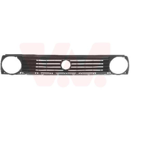 VAN Wezel KüHlergitter Passend FüR VW Golf II 19E 1G1 1.6 1.3 Schwarz-image