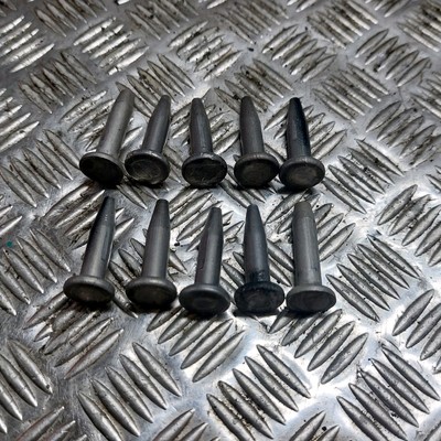 BMW E46 E60 E61 E90 E91 E92 E93  Trim Pin Panel Dash Dashboard Set Of 10 25mm