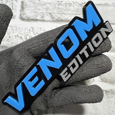 1xPC Venom Edition Emblem Badass 3D Sticker Multicolor Car Decal Badges