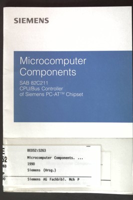 Microcomputer Components SAB 82C211, CPU/Bus Controller of Siemens PC-AT Chipset