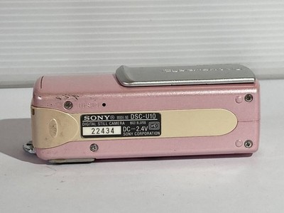 Sony Cyber-Shot DSC-U10 1.3MP MPEG Vintage Y2K Mini Digital Camera