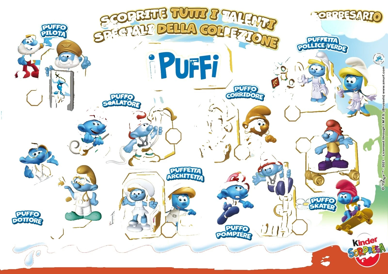 Kinder Fast Food Premiums