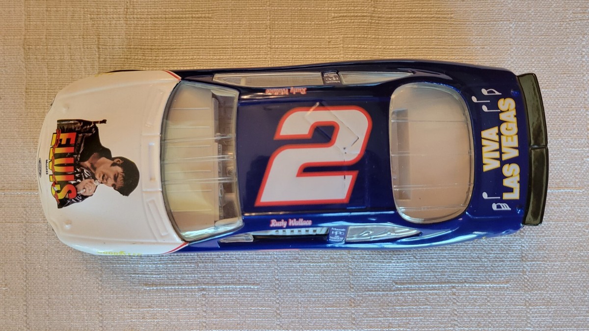 1998 Rusty Wallace Elvis Presley Diecast car toy 1/24 1998