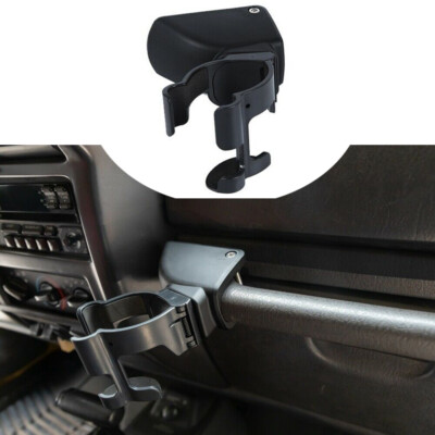 Multi-Function Drink Cup Holder & Phone Mount Bracket For Jeep Wrangler TJ 97-06