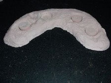 Red Crescent Cap Fragging stand, Pack of 1 Cap with 4 plugs Neptune's Garden