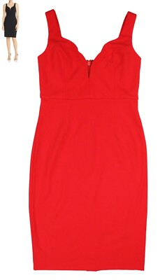 #ad #ad Aqua Sleeveless Solid Color Sweetheart Neckline Bodycon Mini Length Dress NWT $29.95