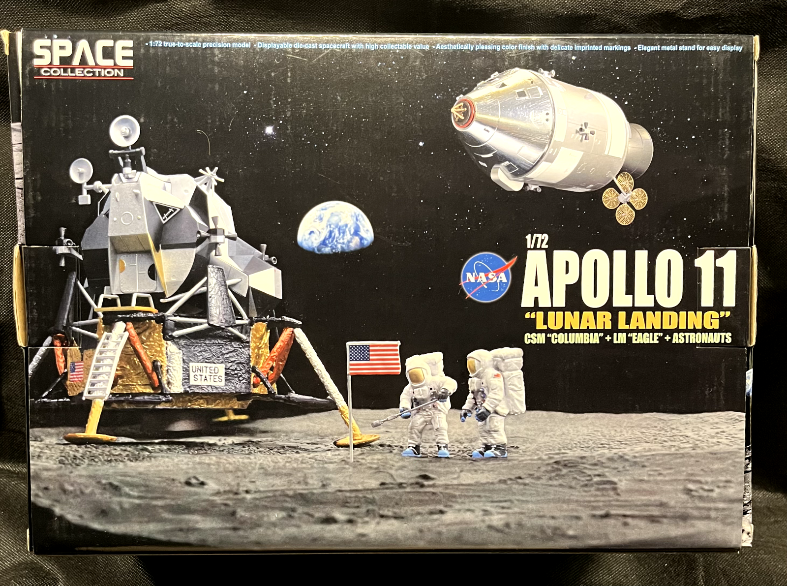 Dragon Wings Space Collection 2011 Apollo 11 Lunar Landing set 1/72 ...