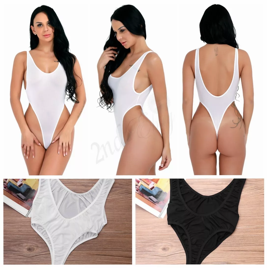 Sexy Women Lingerie See through Babydoll Sleepwear Teddy Bodysuit Jumpsuit