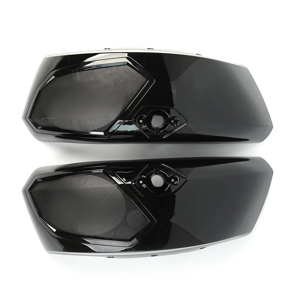 Tapas de altavoz de audio alforja 6x9 con parrillas para Victory Cross Country Road 2010- Foto 3 de 4