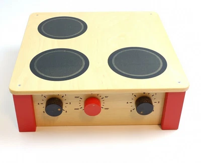 NEMMER Kinderherd Tischherd Spielherd Kinderküche Holzspielzeug Made in Germany