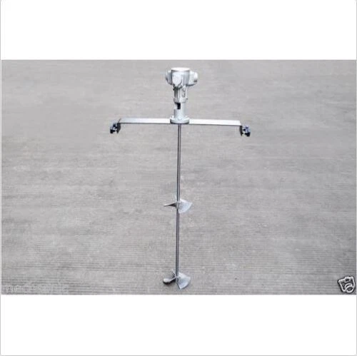 50gallon Pneumatic Mixer Horizontal Plate Rung Dope Tank Barrel Aluminum Alloy - Bild 5 von 6