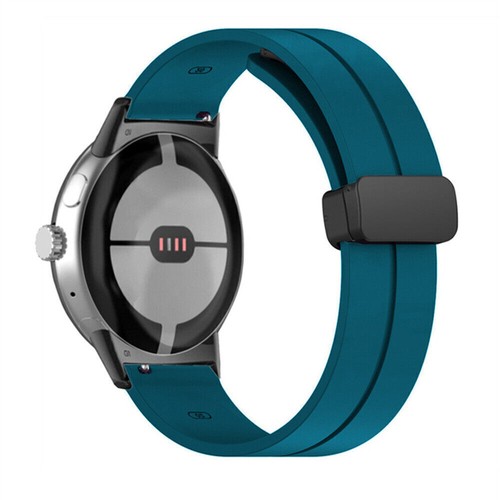 Correa magnética deportiva de silicona para reloj Google Pixel 1 2 3 41 mm pulsera - Imagen 29 de 58