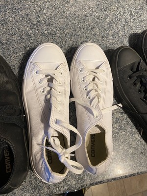 leather converse 8