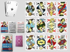 Seltenes altes komplettes Werbe-Kartenspiel (Besondere Motive) "LORIOT" Werbung