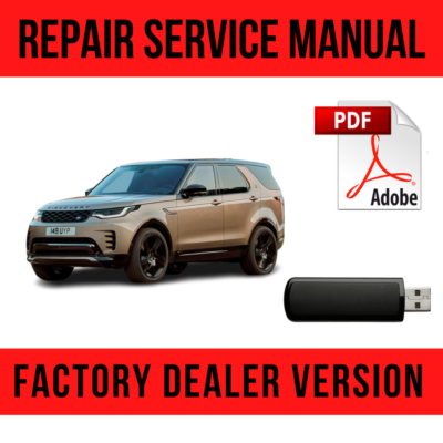 ランドローバー　ディスカバリー　マニュアル Land Rover Discovery 5 2017-2024 L462 Factory Repair Manual +