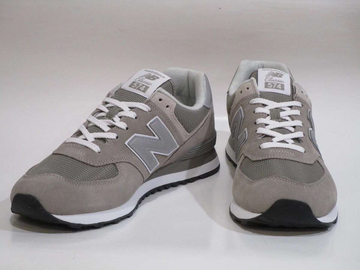 New Balance Men's 574 Classic Sneaker Shoes, Gray, 8 M US