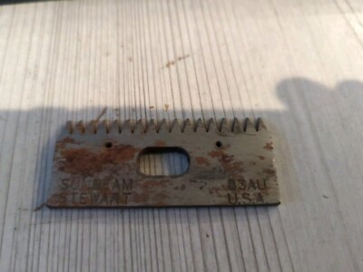 Vintage Sunbeam-Stewart 83AU Top Clipper Blade