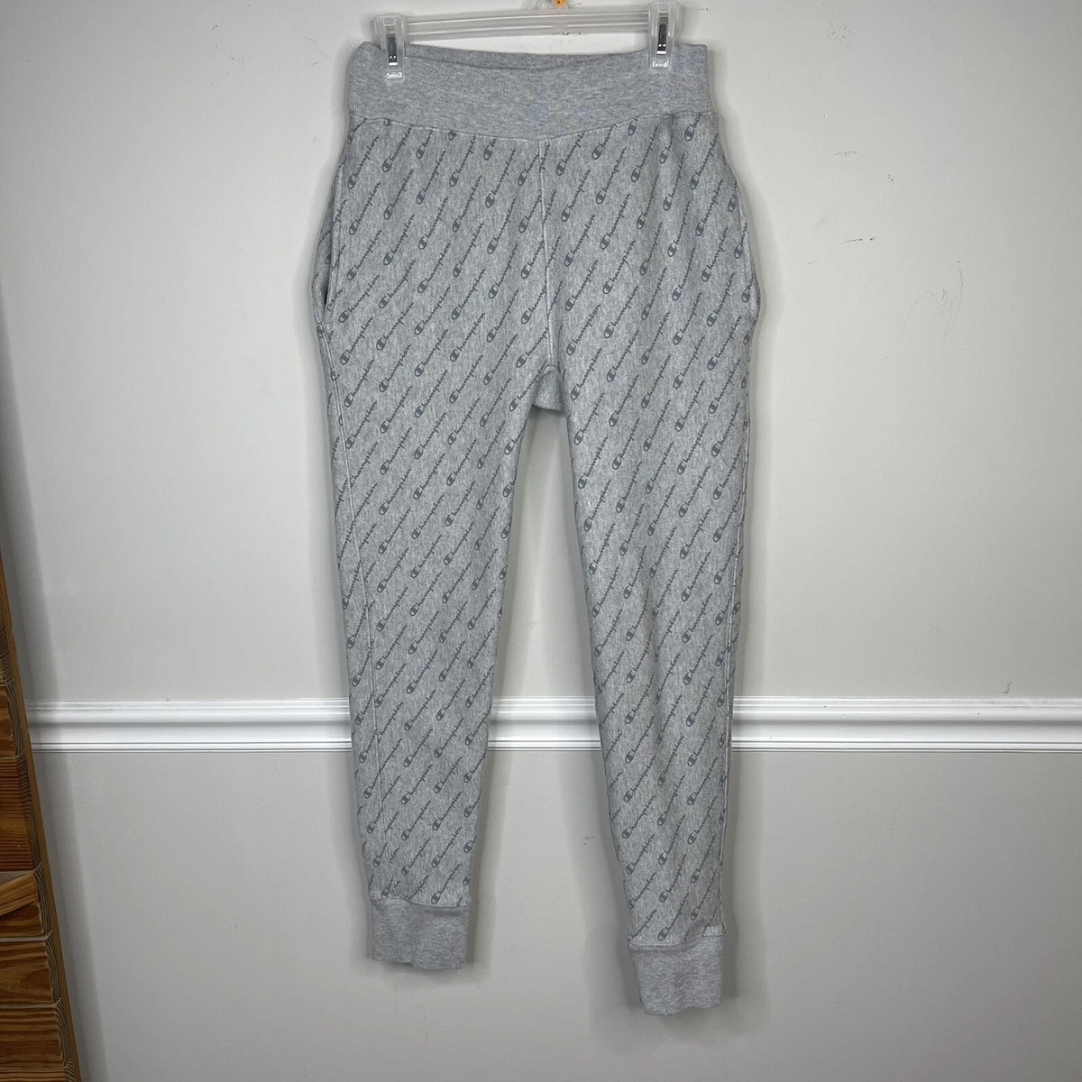 Champion all over store script joggers