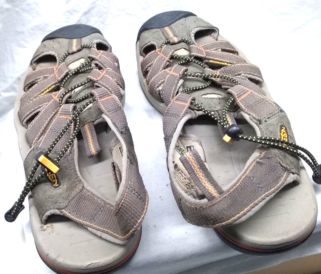 Keen scarpe donna escursionismo acqua sandali grigio impermeabile 1126 BOBD taglia 8 utilizzabili