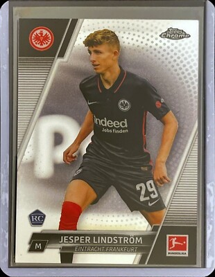 Jesper Lindstrom - 2022 Topps Chrome Bundesliga - Rookie #37