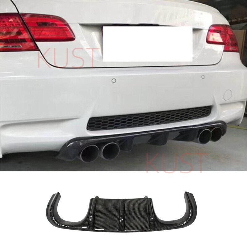 Carbon Fiber Rear Bumper Diffuser Spoiler Bodykit For BMW E92 E93 08-12 H2-Style