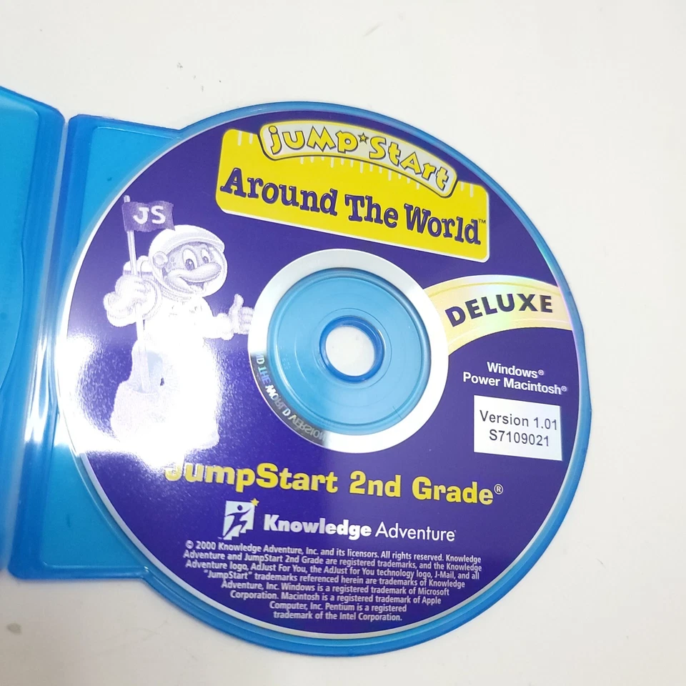 Knowledge Adventure Jumpstart Around The World Deluxe Version 1.01 CD Only - Image 2 of 4
