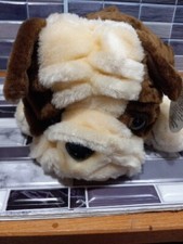 Toy Works 16" Stuffed Tan Brown Plush Bull Dog Puppy New with Tags