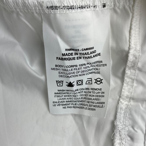 New York Jets x Nike Men's Team Issued 1/4 Zip Windbreaker Jacket White • 3XL - Picture 5 of 10