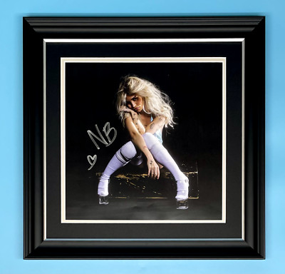Nessa Barrett Signed Photo Framed & COA Music Memorabilia Autograph Auto Poster
