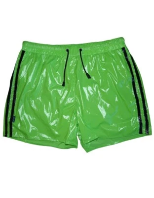 Short nylon brillant PVC shiny PS Sprinter pantalon court 13 couleurs XS-5XL SANS DOUBLURE - Photo 1/4