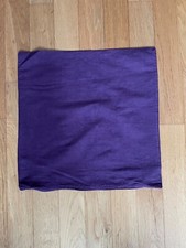 Linum exclusive Kissenhülle Deko Seide in Aubergine lila 40x40 cm