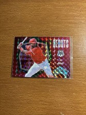 2021 Panini Mosaic #PD1 Jo Adell Debuts Green Card Los Angeles Angels