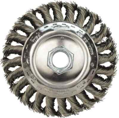 MILWAUKEE TOOL Wheel Brush: 4  Wheel Dia, Stringer Bead 48-52-5000