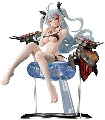 WAve Dream Tech Azur Lane Prinz Eugen Unfading Egao 1/8 Scale PVC Painted Figure