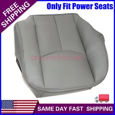 Passenger Bottom Power Seat Cover Gray For 2003 2004 Chevy Silverado Suburban