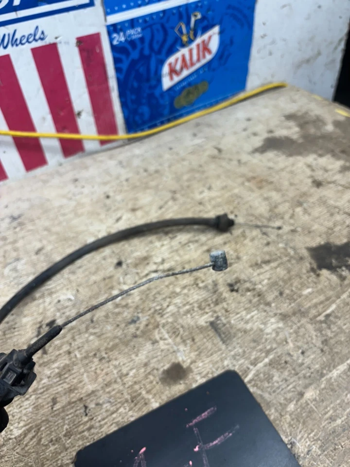 Dodge W150 D250 318 360 1988-1993 EFI cuerpo del acelerador cable del pedal del acelerador V8 5,9 5,2 Foto 3 de 4