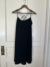 Vintage Jones New York Event Cocktail Dress Womens Size 10 Black LBD Classic NWT