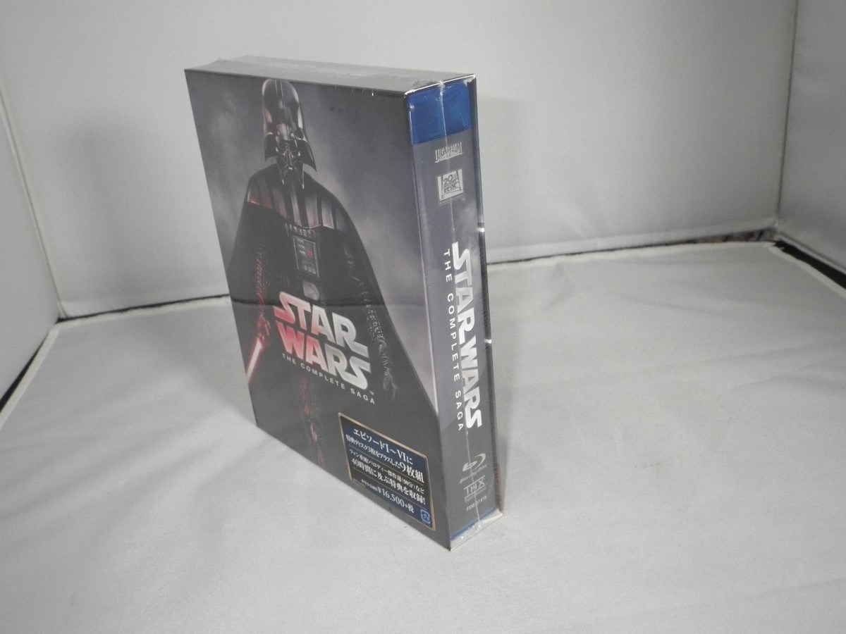 Star Wars The Complete Saga Blu-ray 9-Disc Boxed Set Episodes I-VI