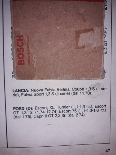 Bosch Piastra Portadiodi 1127320122 Per Lancia Mini Ford - Picture 8 of 9