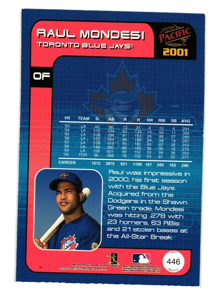 メジャーリーグ　カード　Raul Mongesi メジャーリーグ カード Raul Mongesi メジャーリーグ カード Raul