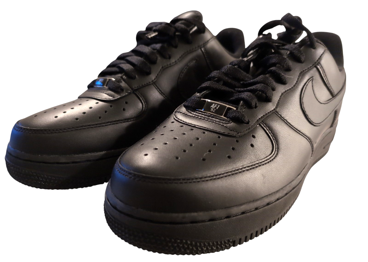 air force 1 black size 9 mens