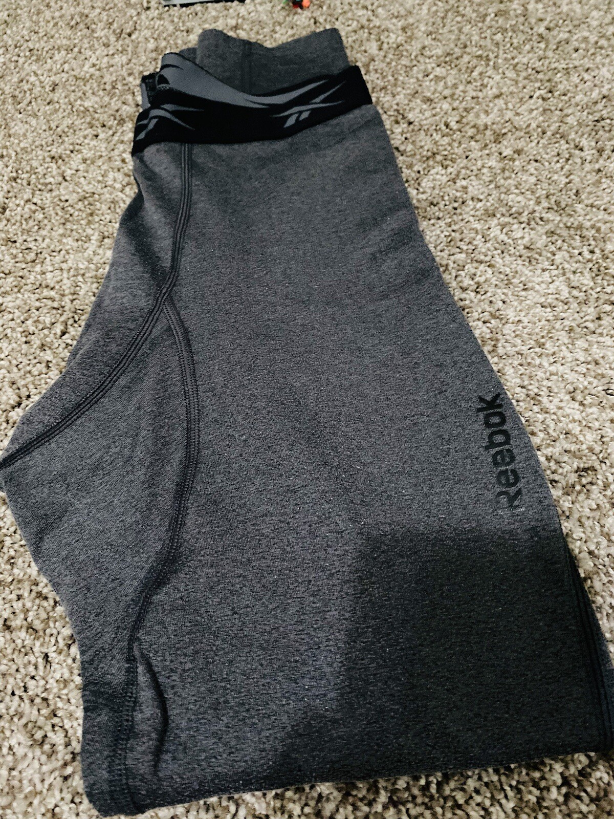 Large Gray Reebok Compression Pants - image 6