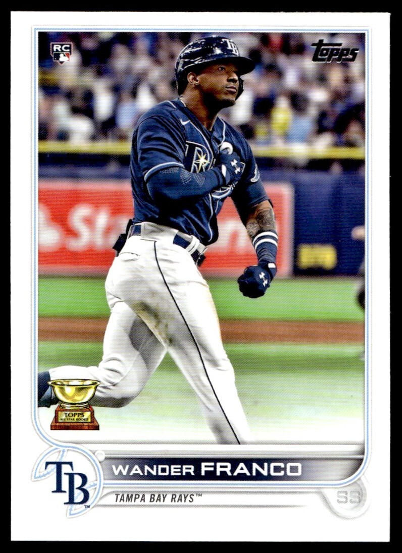 2022 Topps Wander Franco Rookie G52 Tampa Bay Rays #215