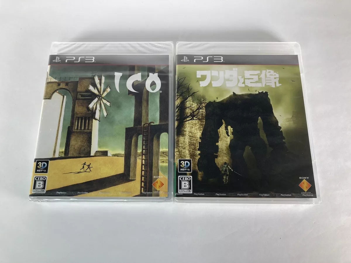 PS3 ICO Wander & Shadow of The Colossus Limited Box w/ Spine Soft Unopened  Japan