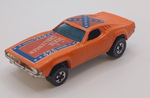 VTG. 1970 Hot Wheels Blackwalls Dixie Challenger 426 Hemi #3364 HK - Picture 7 of 10