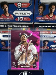 2024 Topps Stadium Club - Pink Foil #13 Noelvi Marte (RC)