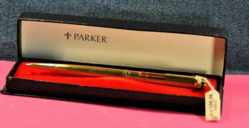"Parker" "95" Gold Plated Fileté Mechanical pencil Made in France 1989's w/box - 第 1/12 張圖片